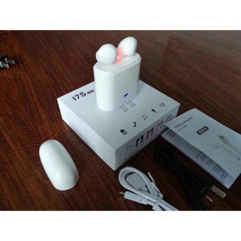 Tai nghe không dây I7S Thiết kế vô cùng nhỏ gọn