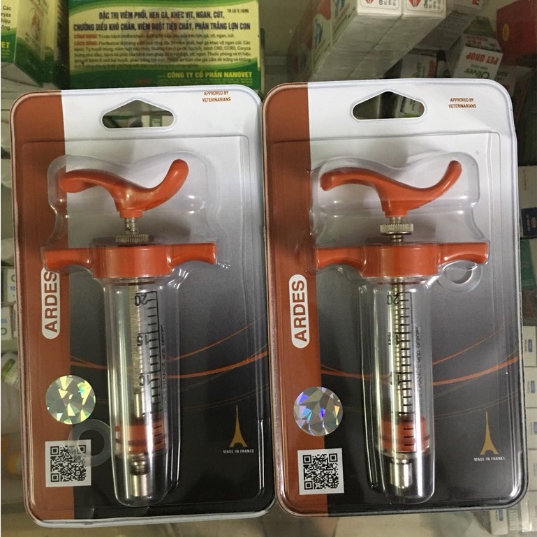 Xi lanh tiêm lợn, bơm tiêm nhựa ARDES cao cấp