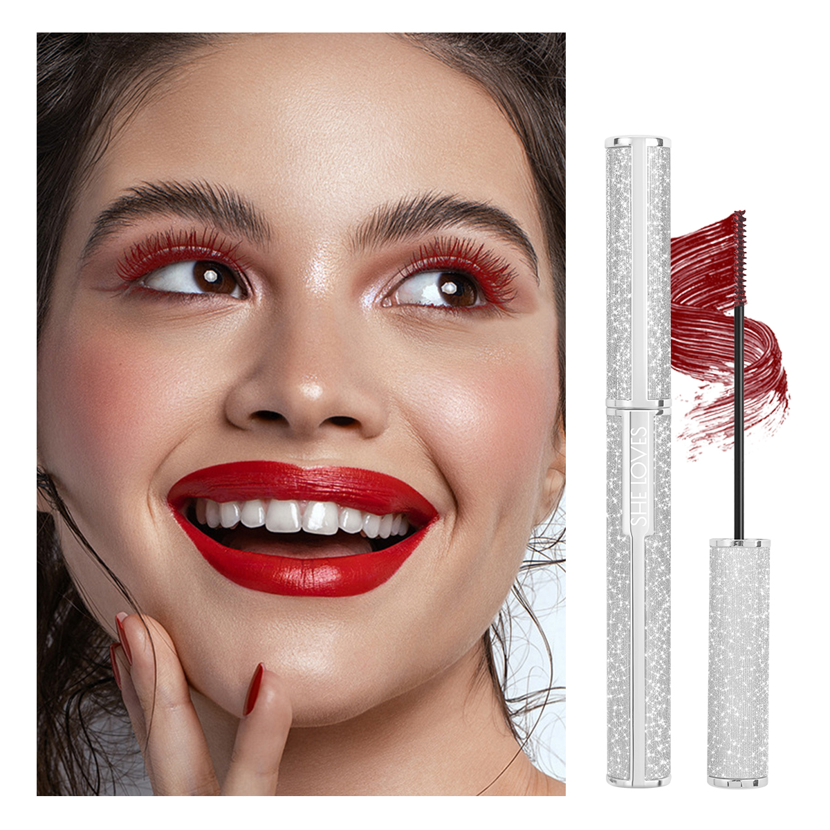 [Hàng mới về] Mascara Sheloves Chống Thấm Nước Và Mồ Hôi Uốn Cong Lông Mi | BigBuy360 - bigbuy360.vn