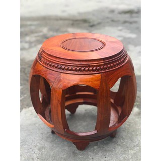 Đôn trống gỗ hương