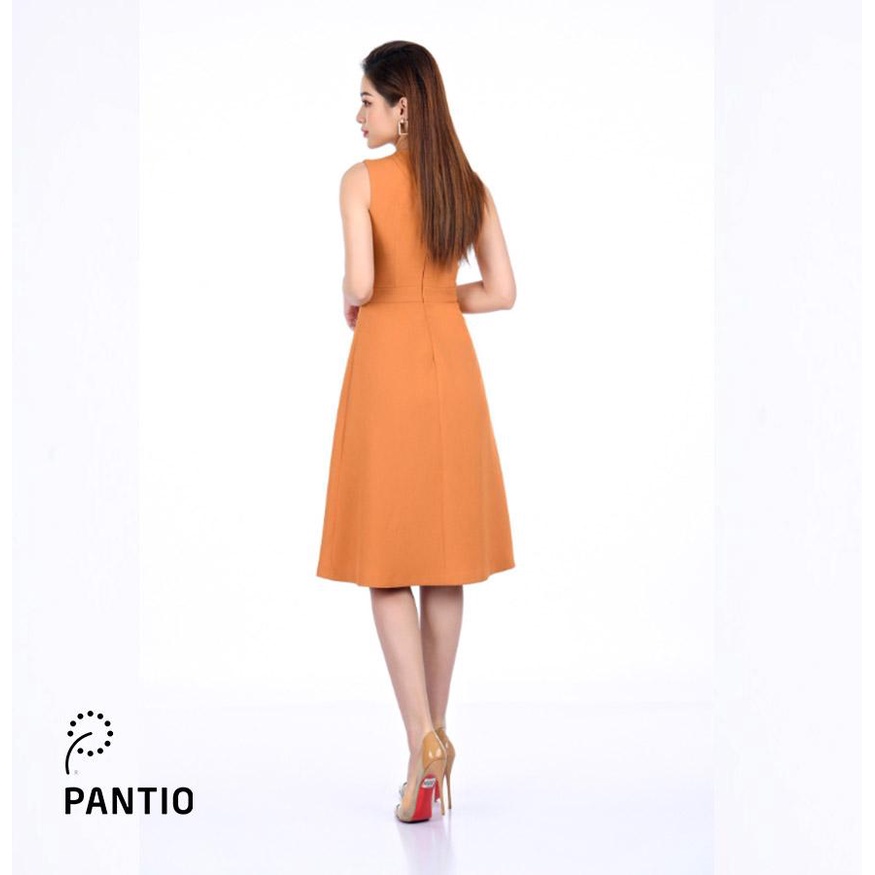 FDC92903 - Đầm công sở kiểu dáng đơn giản - PANTIO