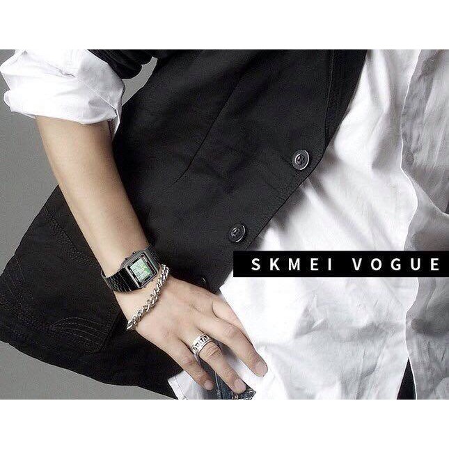 (Giá sỉ) Đồng hồ thời trang nam Skmei điện tử có giờ quốc tế S68 | BigBuy360 - bigbuy360.vn