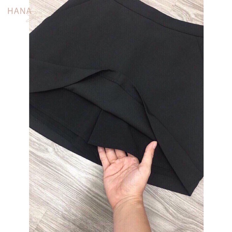 Chân váy Da chữ A lưng cao có quần trong | BigBuy360 - bigbuy360.vn