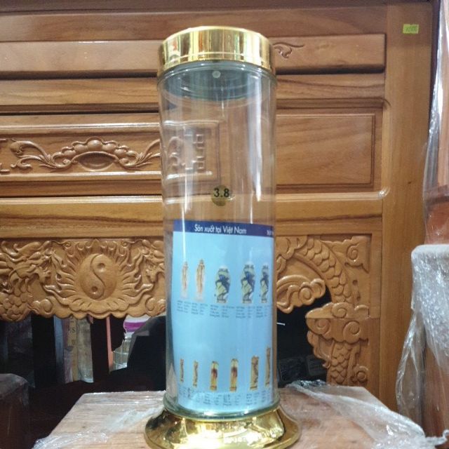 Bình ngâm sâm Phú Hoà cao cấp 3,8 lít cao 40 cm