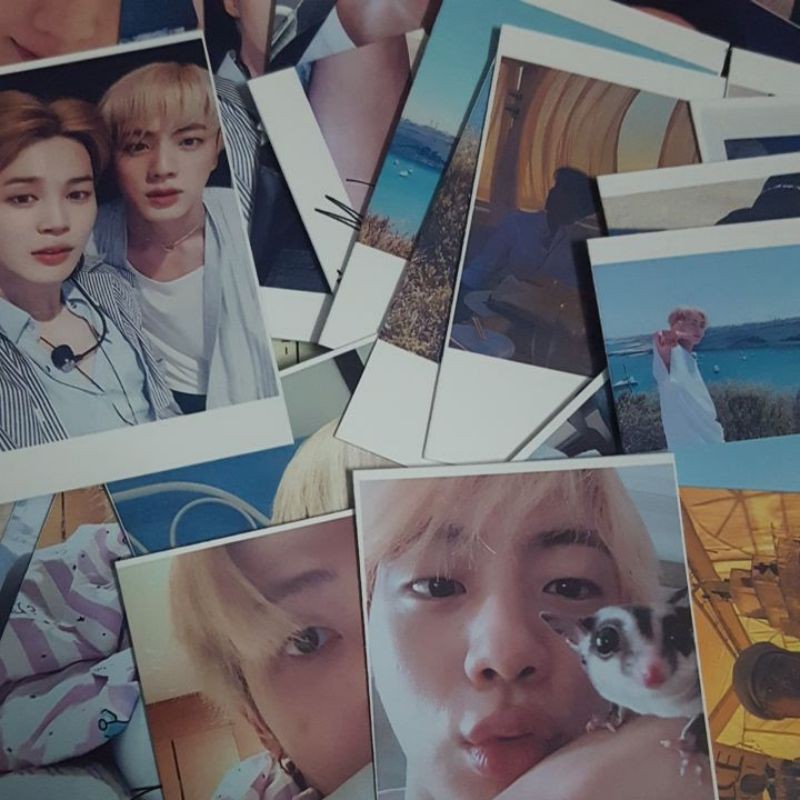 Lomo card ảnh BTS update Twitter 4 full 45 ảnh Có chữ ký