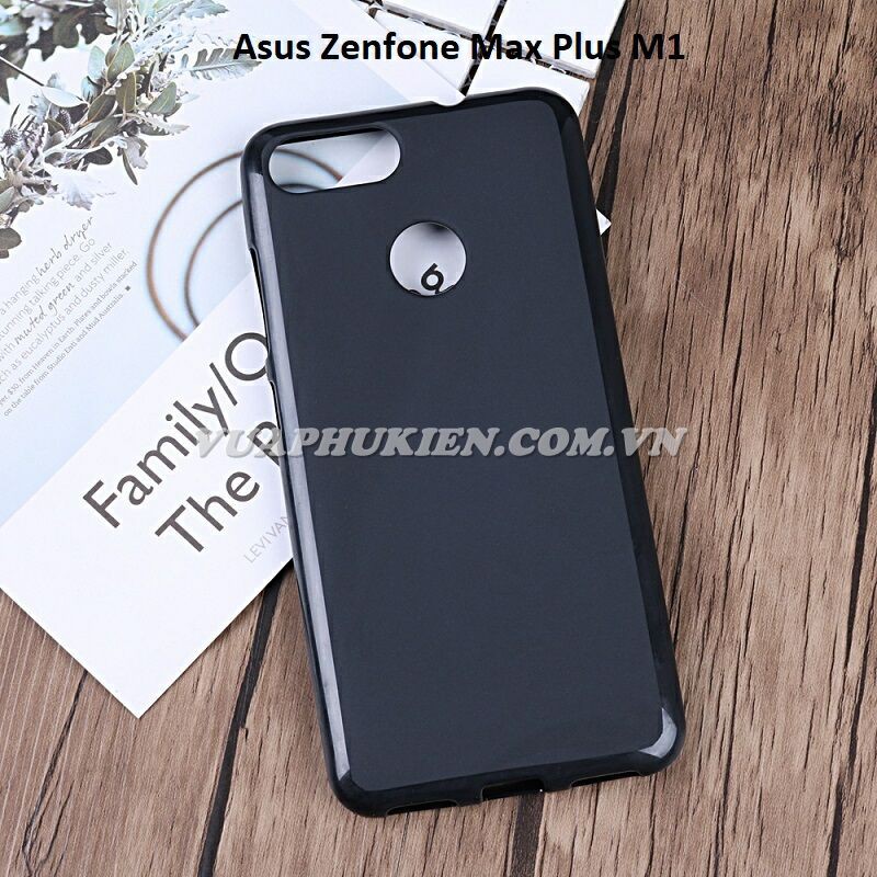 Ốp lưng silicone dẻo màu đen cho Asus Zenfone Max Plus M1 ( BZ570TL ), Zenfone 4 Max 5.2 ( ZC520KL ), Zenfone 5 2018