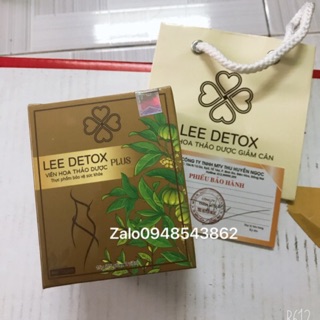 Viên hoa thảo dược Lee detox