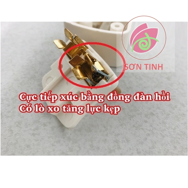Đầu nối đa năng chịu nhiệt P7 đổi 3 chấu sang 2 chấu Sopoka - 1 cái