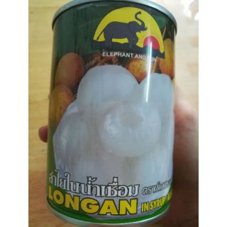 Nhãn lon thái lan elephant and sun 565g