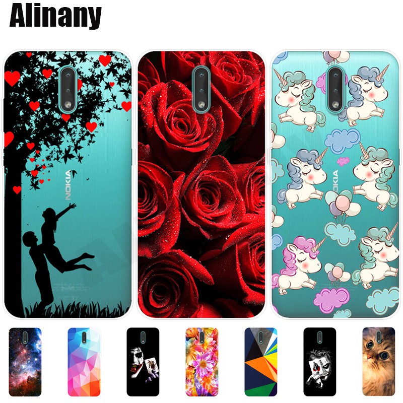 Ốp điện thoại TPU dẻo in họa tiết hoạt hình dễ thương cho NOKIA 2.3 Nokia2.3