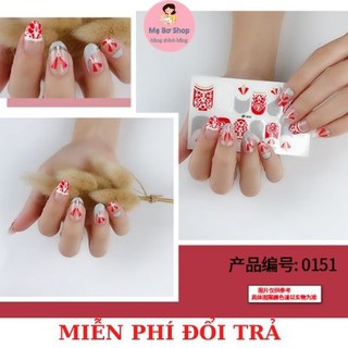 Dán Móng Chân Nghệ Thuật 3D Nail Sticker