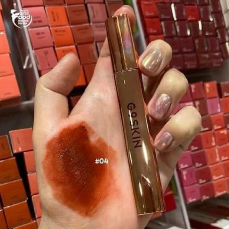 [ có sẵn ] son kem 𝐆𝟗𝐒𝐤𝐢𝐧 𝐅𝐢𝐫𝐬𝐭 𝐕-𝐅𝐢𝐭 𝐕𝐞𝐥𝐯𝐞𝐭 𝐓𝐢𝐧𝐭 💄 màu 04