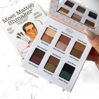 [Săn sale] Bảng mắt The Balm Meet Matt(e) Shmaker