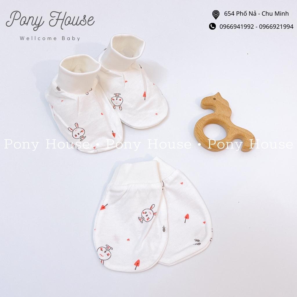 Bao Tay Bao Chân Dokma - Set Bao Tay Chân Sơ Sinh Chất Cotton Mỹ Mềm Mịn Cho Bé Trai, Bé Gái Từ Sơ Sinh