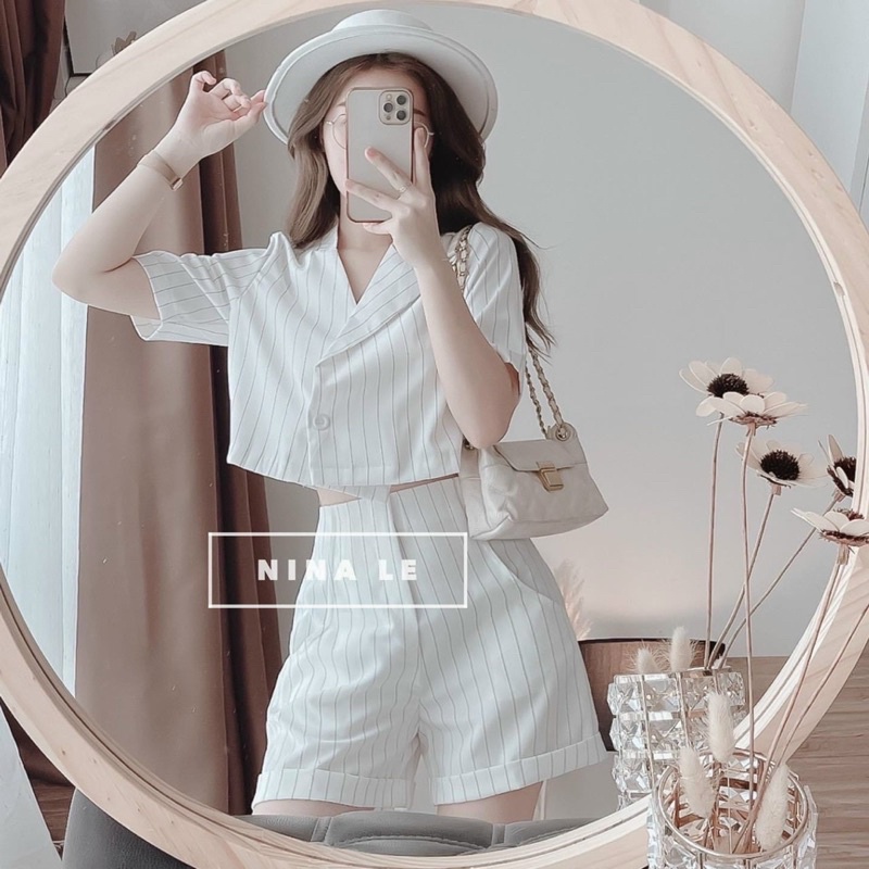 Sét Vest Sọc Bigsize 55kg Đến 100kg