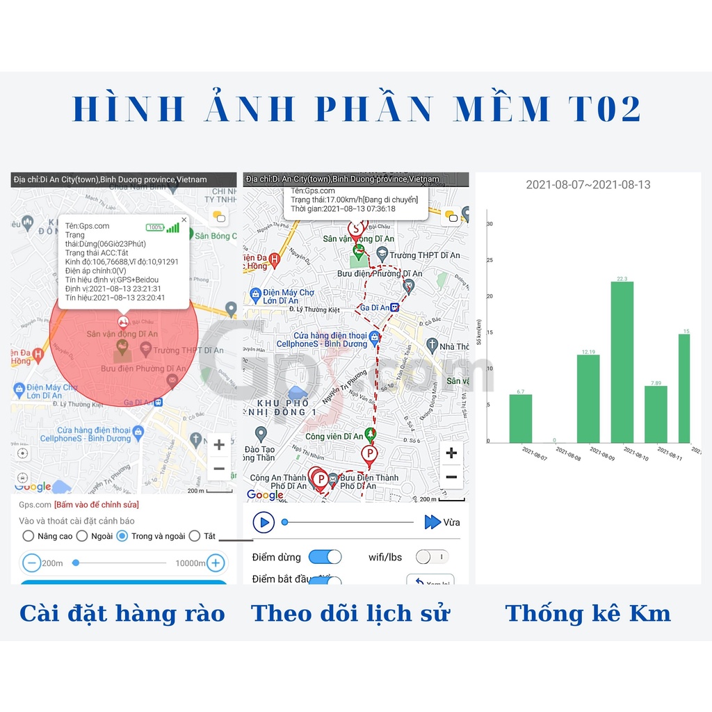 Định vị xe máy, định vị ô tô - Xem vị trí xe lập tức qua điện thoại phần mềm tiếng Việt vĩnh viễn