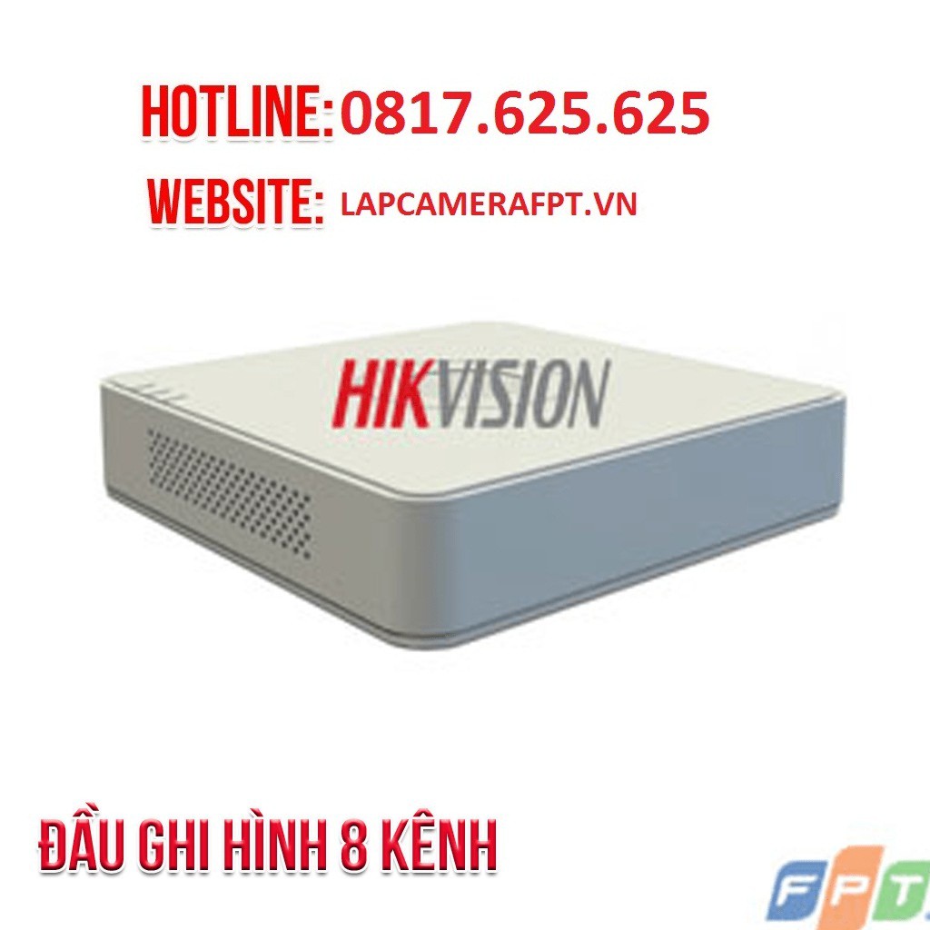 Đầu ghi hình camera Hikvision 8 kênh HD DS-7108HGHI-F1/N