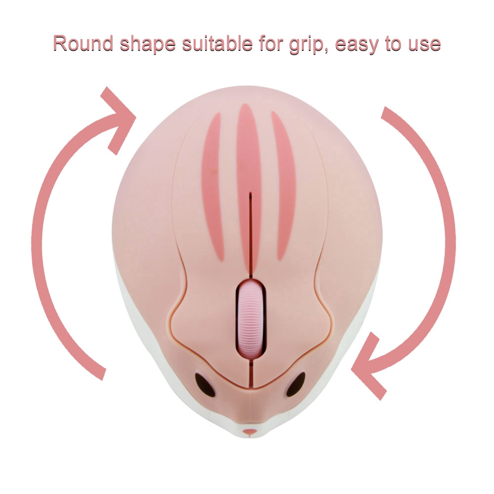 Chuột Bluetooth Không Dây Hình Chuột Hamster Dễ Thương