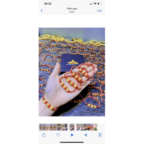 vòng tay hổ phách mật lạp