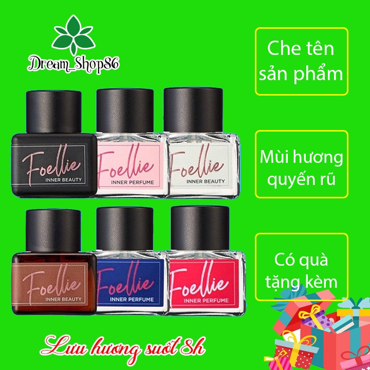 Nước Hoa Vùng Kín FOELLIE 5ml  Hương Thơm Nhẹ Nhàng Quyến Rũ | Thế Giới Skin Care
