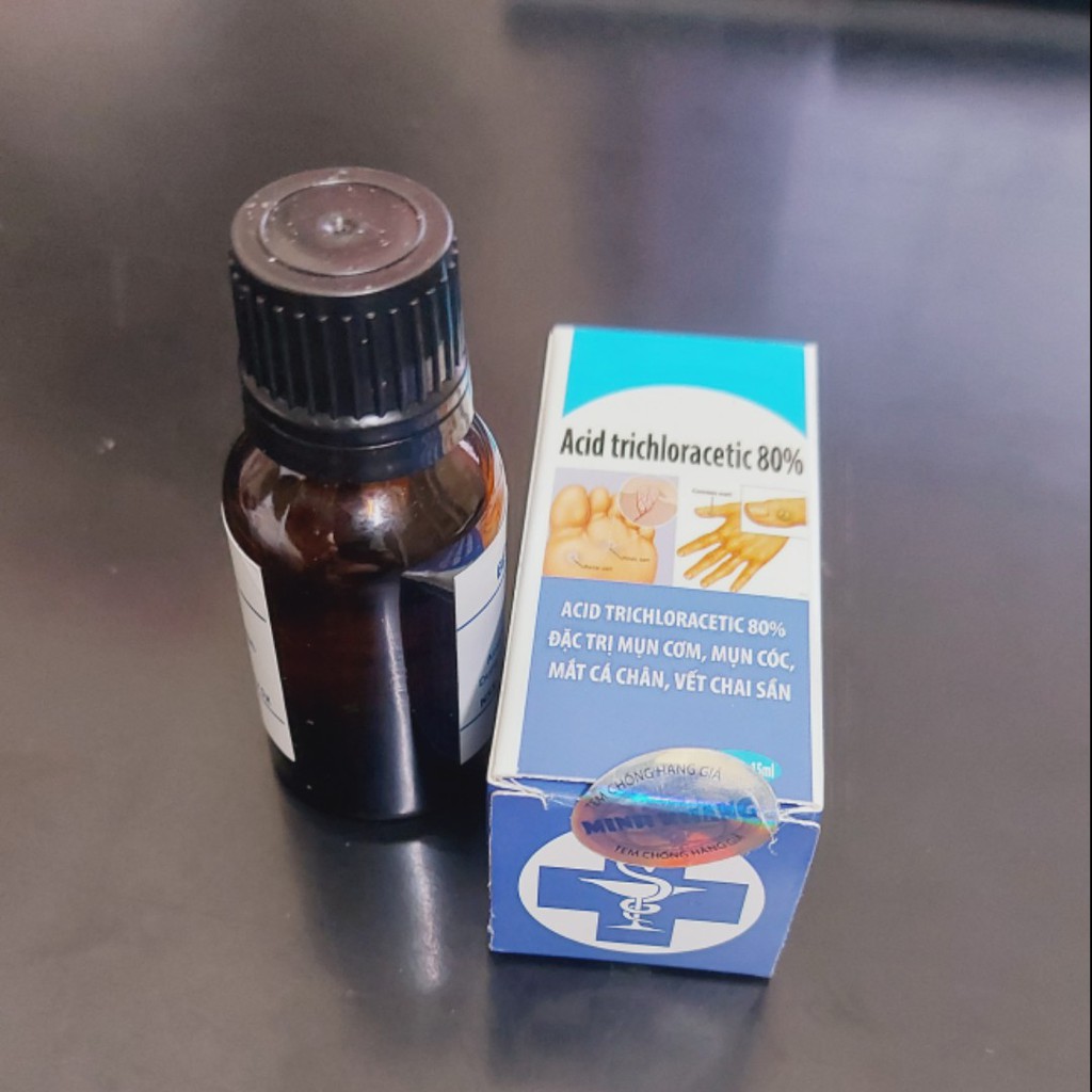 Hỗ trợ mụn cóc, mụn cơm, mụn thịt, mắt cá chân  Xuất sử : Việt Nam: Hộp 15ml - Hàng có sẵn