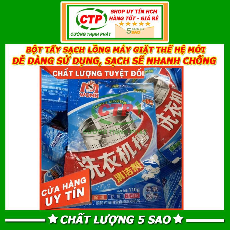 Bột Tẩy Vệ Sinh Lồng Máy Giặt Siêu Sạch