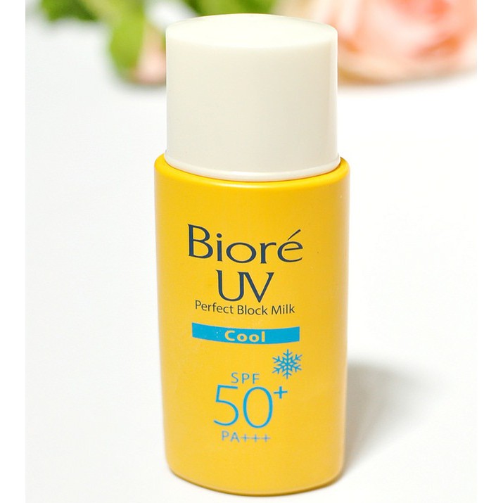 SỮA CHỐNG NẮNG BIORE UV PERFECT PROTECT MILK COOL 25ml