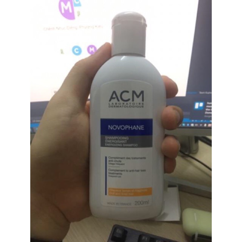 Dầu gội chống rụng tóc Novophane Energizing Shampoo - ACM Laboratoire