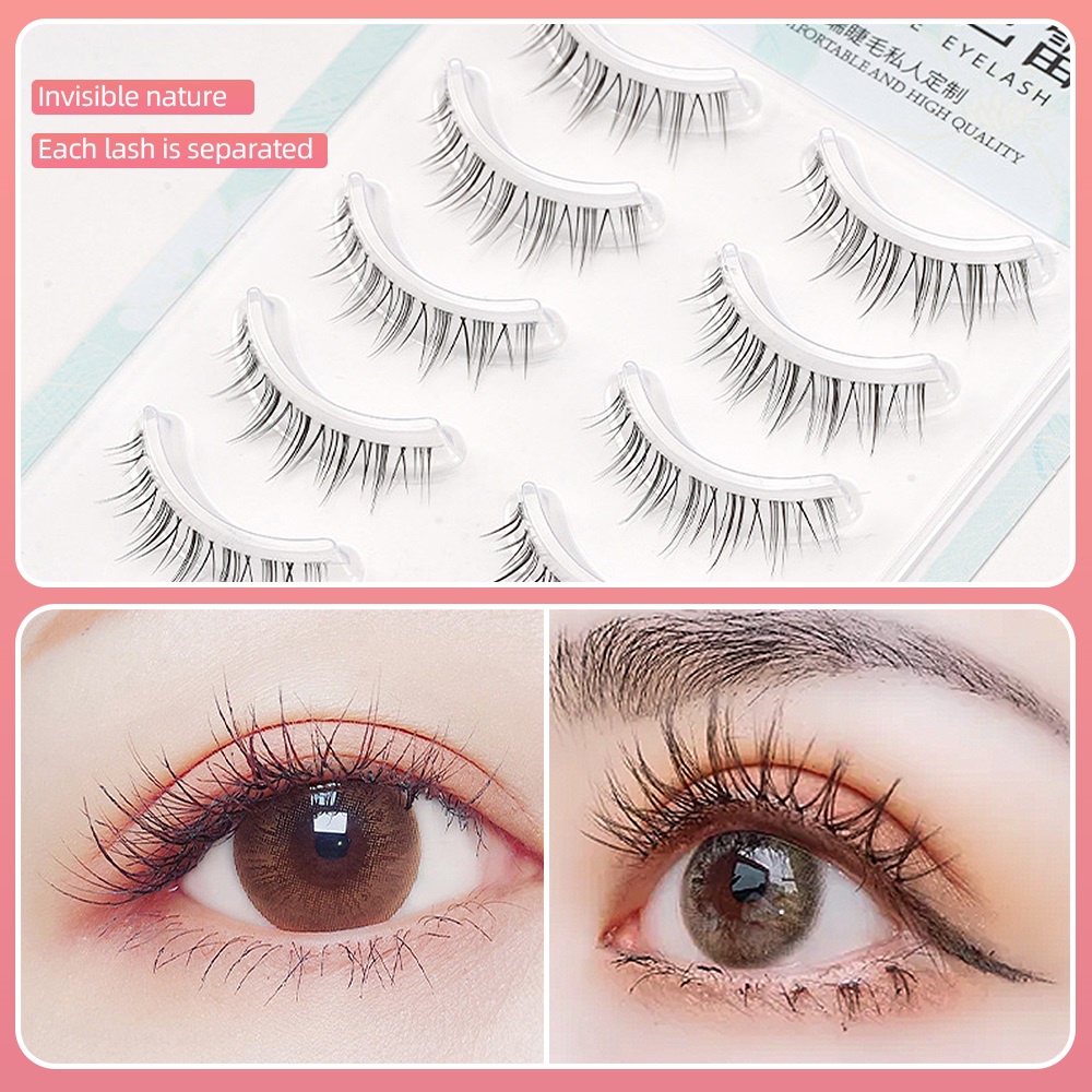 Lông mi giả FOREVERLILY nối dài mi chất liệu mềm mại trang điểm tự nhiên