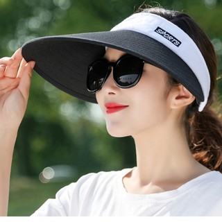 Nón chống nắng rộng vành nữ cao cấp, mũ rộng vành nửa đầu nữ thời trang
