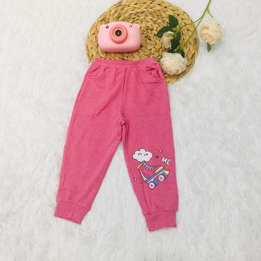 Quần dài cho bé trai bé gái thu đông size 2-6Y Dokma sale DQM360 Lamiha