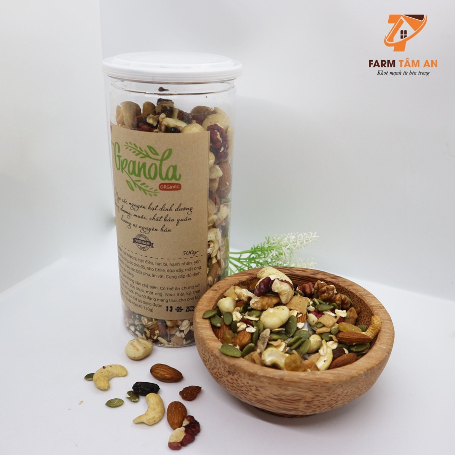 Granola ăn kiêng không đường farm tâm an - ảnh sản phẩm 9