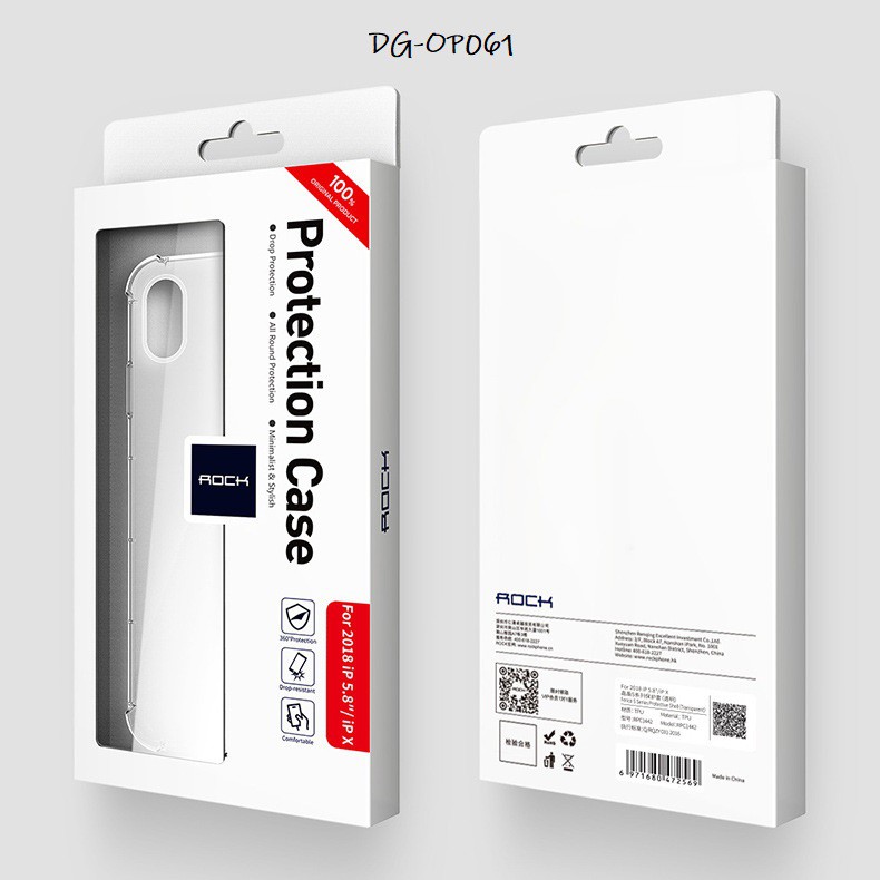Ốp Lưng Trong Rock IPhone (XR / Xs Max / XS )