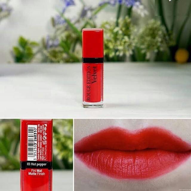 SON BJ VELVET – BOURJOIS ROUGE EDITION VELVET SỐ 3