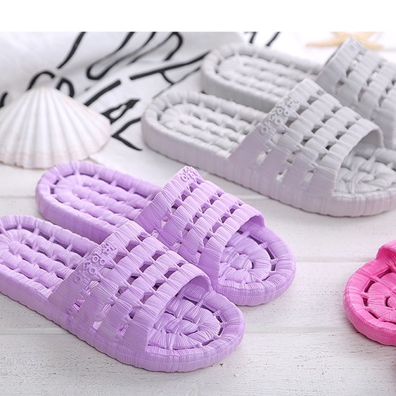 Dép lỗ, quai ngang, nhà tắm, mang trong nhà, văn phòng, chất liệu siêu nhẹ, EVA, size lớn 41, 42, nam nữ