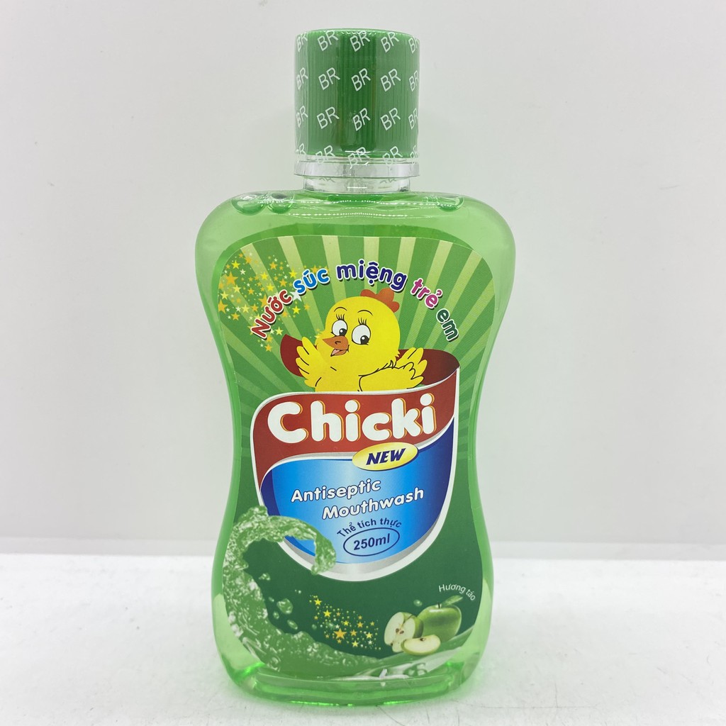 Nước súc miệng Chicki chai 250ml