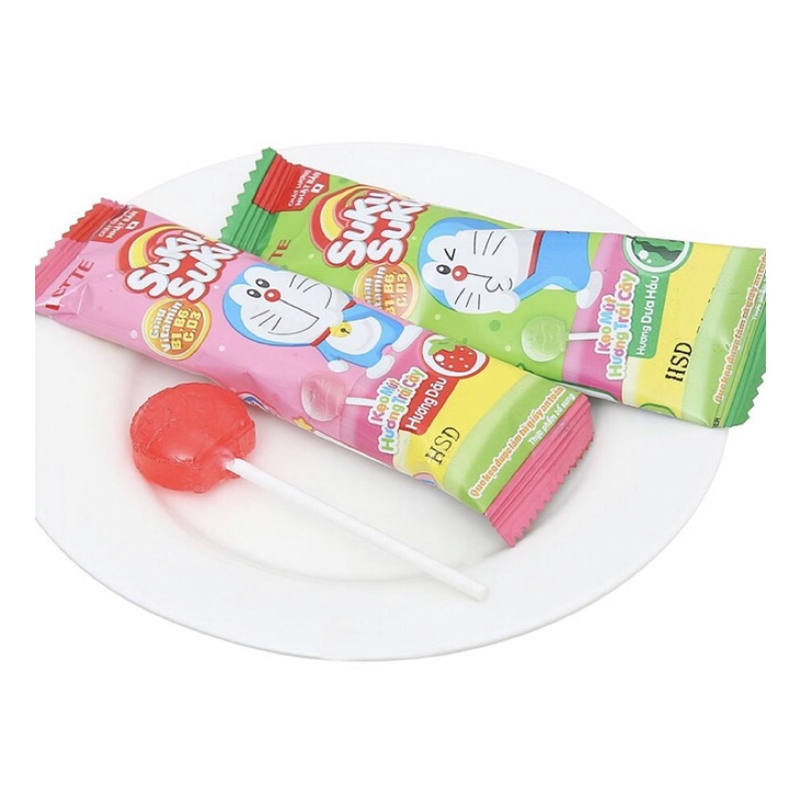 Kẹo mút Suku Suku hương trái cây gói 72g