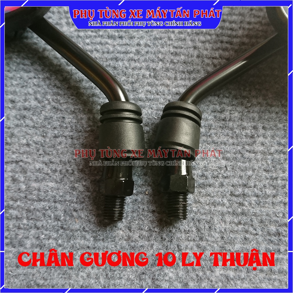 KÍNH CHIẾU HẬU KIỂU CHÂN NGẮN LẮP ĐƯỢC CHO MỌI DÒNG XE MÁY HONDA,YAMAHA