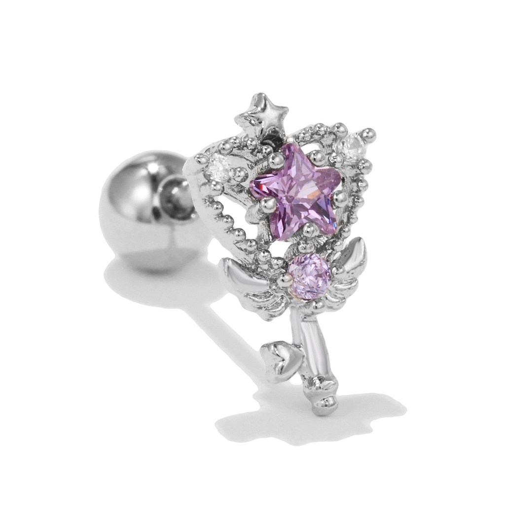 Khuyên Tai Nữ Hình Bông Hoa Thời Trang