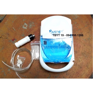 (Tặng kèm 3 ống hút dầu) Máy hút mụn phun sương Bayoka (VN) - Hút mụn cám, mụn đầu đen