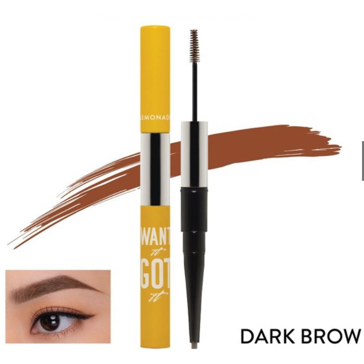 Chì kẻ mày 2 đầu Lemonade Want It Got It Dual Eyebrow 4g