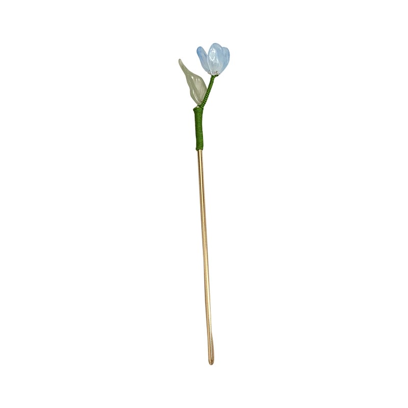 Trâm Cài Tóc Hình Hoa tulip Phong Cách Cổ Điển Cho Nữ