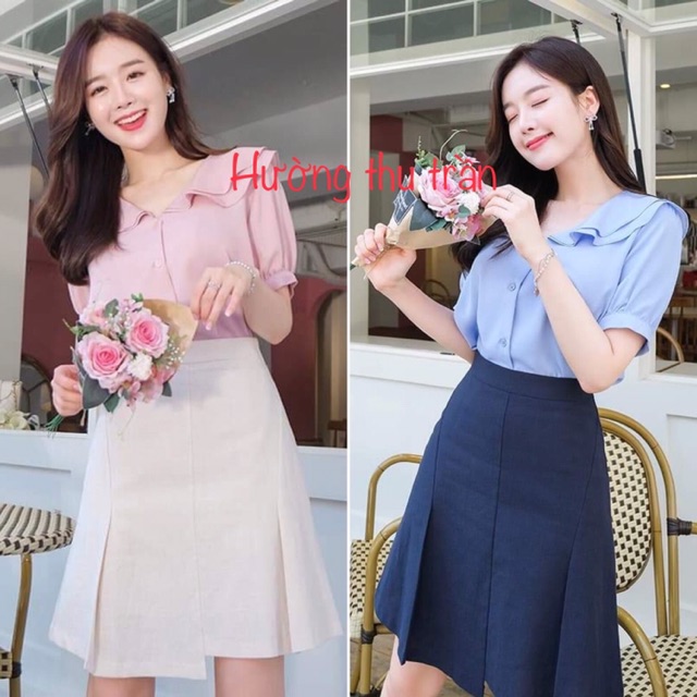 Chân váy chữ a công sở hàn quốc