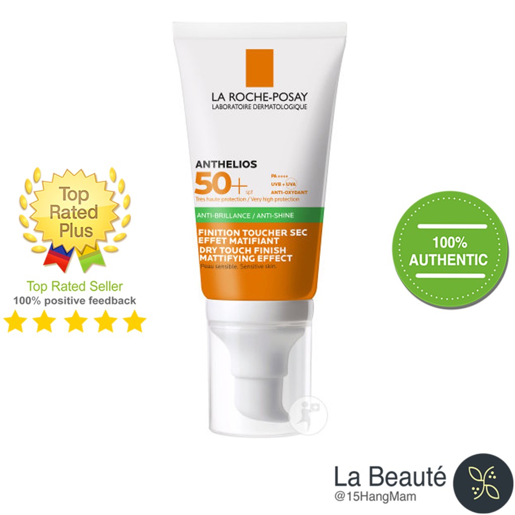 La Roche-Posay Gel Cream Dry Touch Spf 50+ Chống Bóng Nhờn Cho Da Hỗn Hợp 50ml