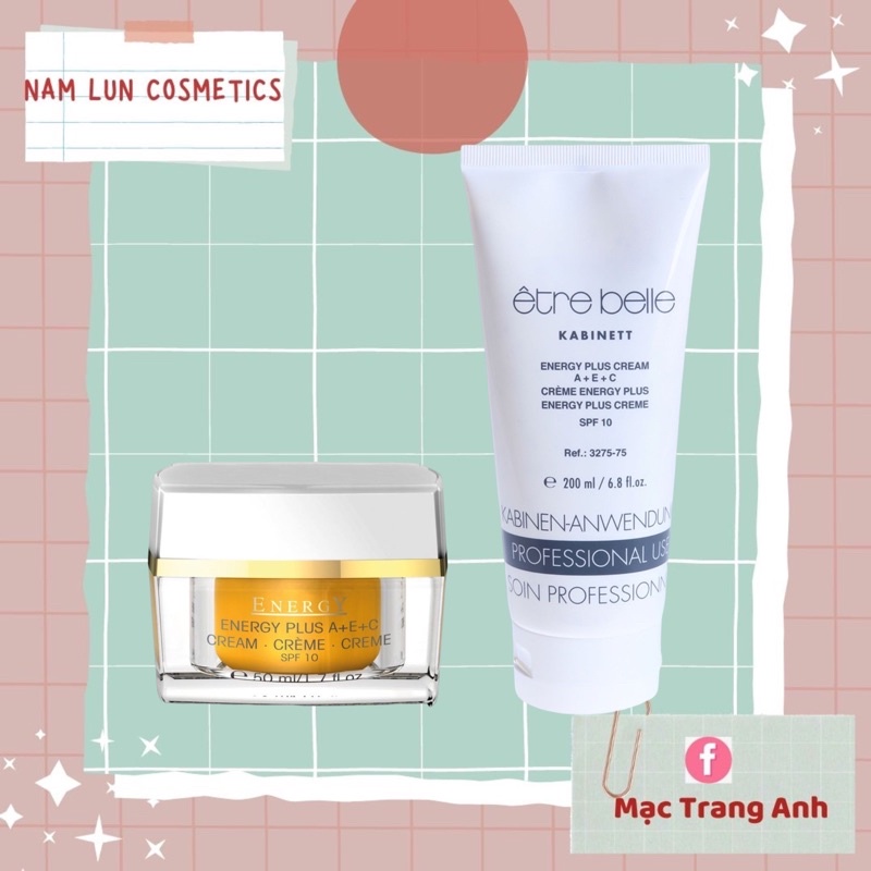 Kem dưỡng trắng Etre Belle Vitamin Energy Plus ACE Cream 50ml