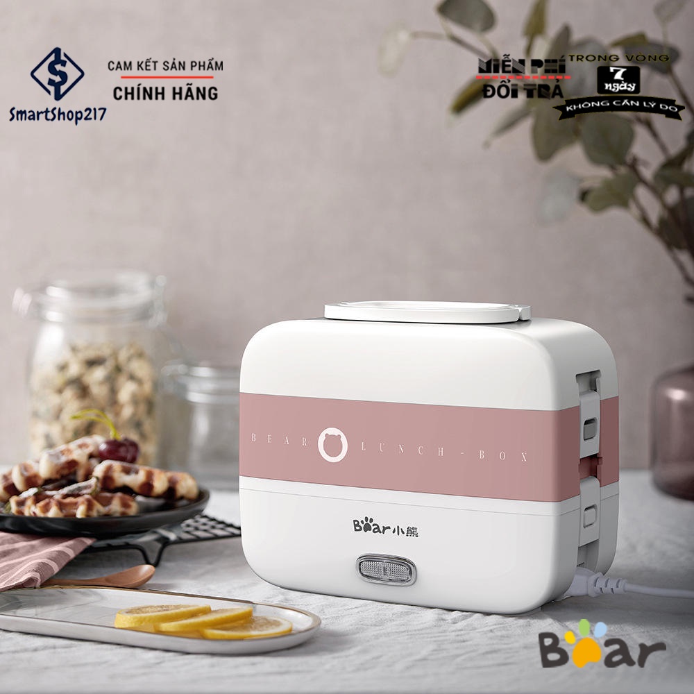 Hộp Cơm Cắm Điện Bear DFH-B17K2, DFH-C15H1 Dung Tích 1.5 Lít - Bảo Hành 12 Tháng