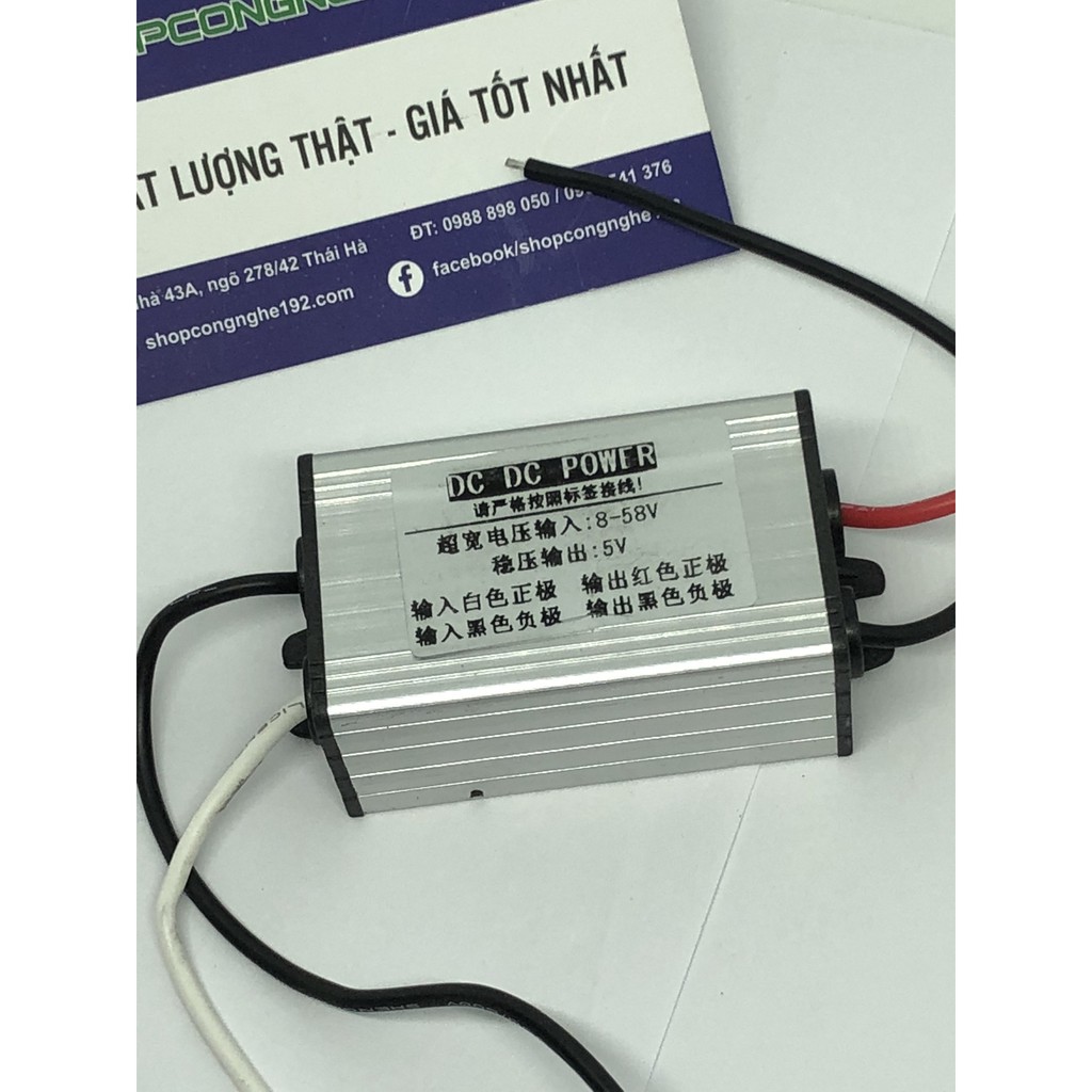 Bộ chuyển đổi nguồn điện 24v xuống 5V 6A