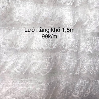 Lưới tầng khổ 1,5m 99k/m