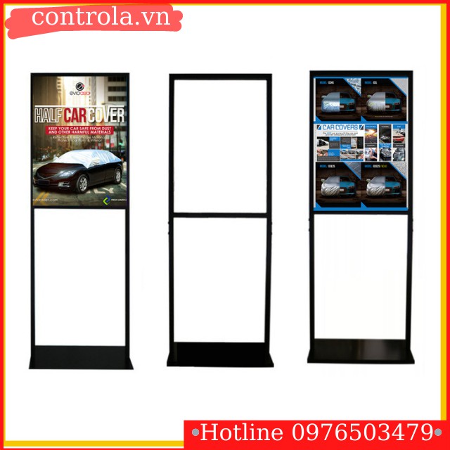 STANDEE BIỂN CHỈ DẪN QUẢNG CÁO NGOÀI TRỜI BẰNG SẮT 60x80CM CONTROL A DISPLAY