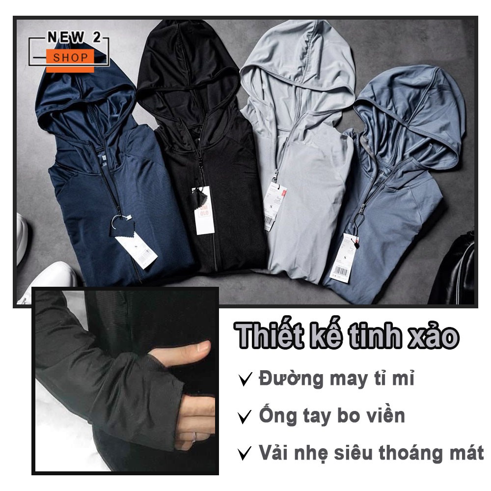 Áo khoác nắng -Áo chống nắng nam nữ chất liệu vải cao cấp thoáng mát chống tia UV hàng made in Việt Nam New2_Shop | BigBuy360 - bigbuy360.vn